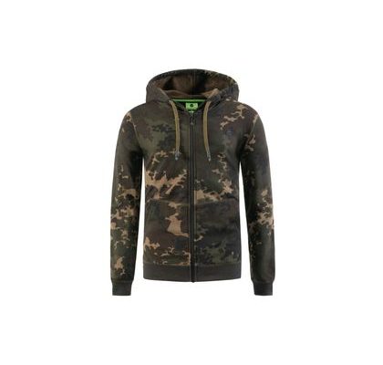 Korda Mikina Zip Hoodie Dark Kamo