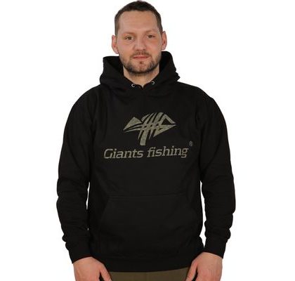 Giants Fishing Mikina s kapucňou čierna Camo Logo