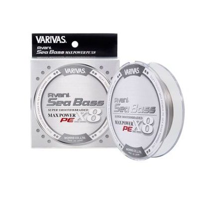 Varivas Šňůra Avani Sea Bass Max Power PE X8 Stealth Gray 150m