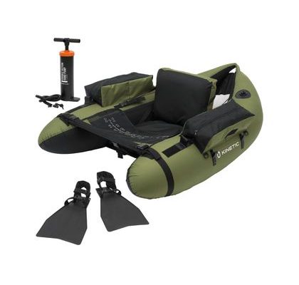 Kinetic Bellyboat Fish Hunter Float Tube Combo