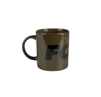 Fox Keramický hrníček s logem Green and Black Logo Ceramic Mug