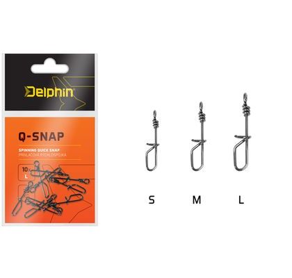 Delphin Přívlačová rychlospojka Q-Snap 10ks