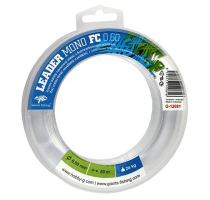 Giants Fishing Návazcový vlasec Leader Mono FC 50m