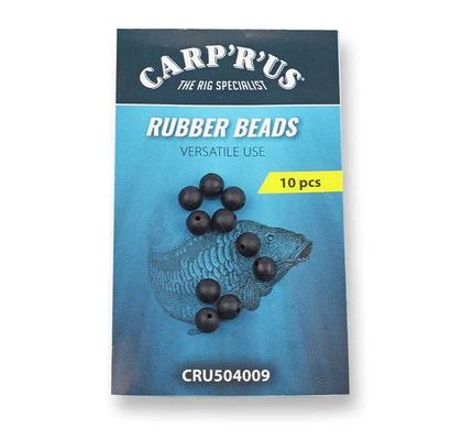 Carp´R´Us Gumové koráliky Rubber Beads 6mm 10ks