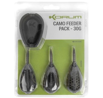 Korum Sada Krmítok Camo Feeder Pack 30g