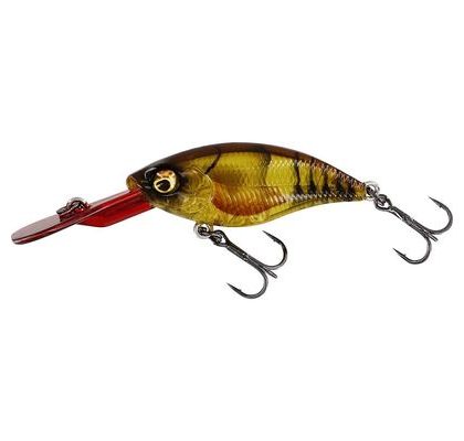 Westin Wobler BuzzBite Crankbait Suspending Clear Brown Craw 