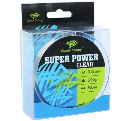 Giants fishing Vlasec Super Power Clear 300m