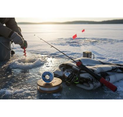 Delphin Sada na dierky Dotz Glassfiber Soft 50cm + navijak Friz 1T + vlasec Friz