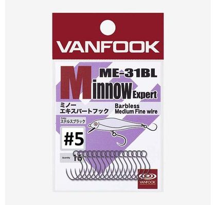 Vanfook Háčiky na Woblery ME-31BL balenie 16 ks