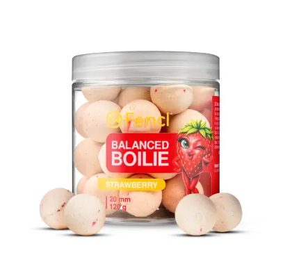 Fencl Balanced Boilie Strawberry 120g