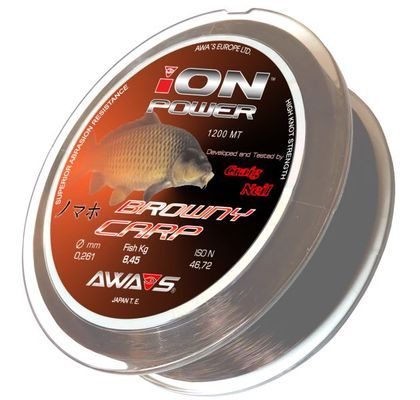 Awa-S Vlasec Ion Power Browny Carp 1200m