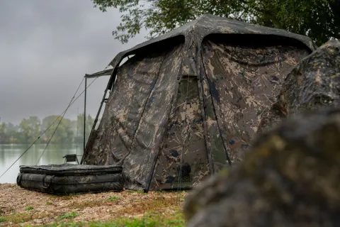 Nash Přídavná střecha Bank Life Blockhouse Camo Pro Skull Cap