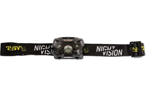 Black Cat Čelovka Night Vision 1500 černá/zelená
