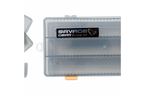 Savage Gear Krabičky Flat Lure Box Smoke Kit 2ks