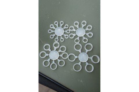 Korum Elastické kroužky Smokescreen Mega Bands