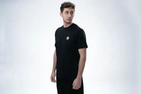 Nash Triko Make It Happen Badge T Shirt Black