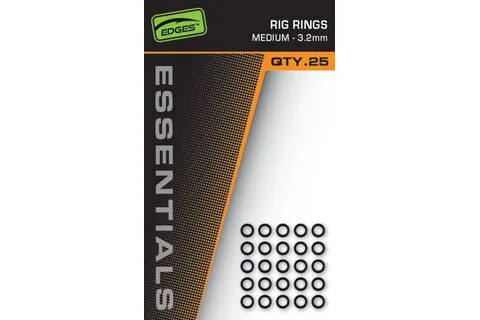 Fox Kroužky Edges Essentials Rig Rings 25ks