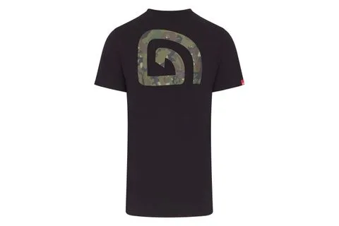 Trakker Tričko CR Logo T-shirt Black Camo
