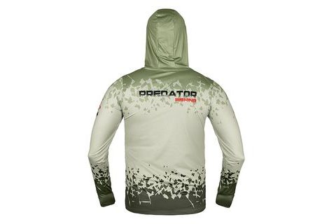 Delphin Tričko s kapucí UV Armor 50+ Predator