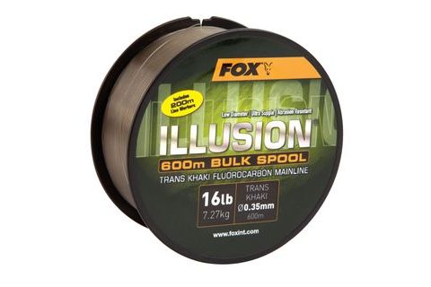 Fox Fluorocarbon Illusion Mainline Trans Khaki 200m