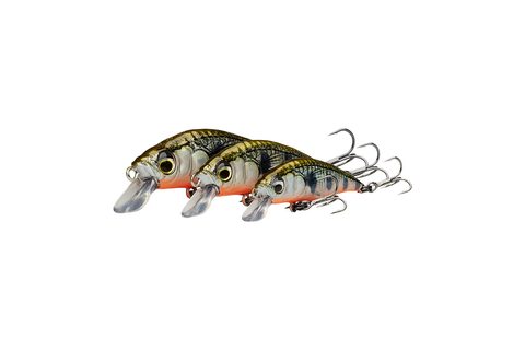 Savage Gear Wobler 3D Sticklebait Twitch Sinking Black Silver