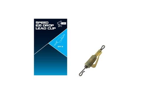 Nash Závěska s obratlíkem Speed Ezi Drop Lead Clip