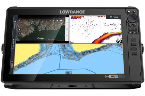 Lowrance Echolot HDS LIVE 16 se sondou Active Imaging 3v1 + baterie + nabíječka ZDARMA