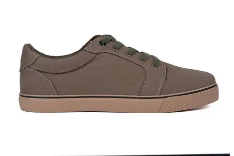 Fox Boty Khaki Canvas Shoe