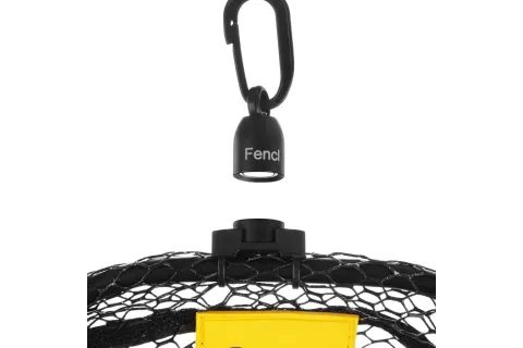 Fencl Muškařský podběrák King L Carbon se silikonovou sítí a magnetem