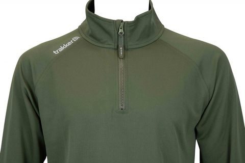 Trakker Triko s dlouhým rukávem Half Zip Top with UV Sun Protection