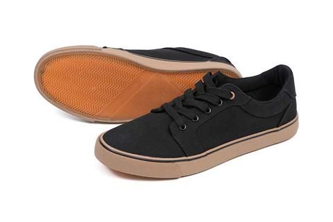 Fox Boty Black Canvas Shoe