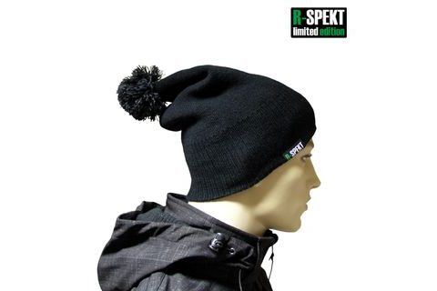 R-Spekt Kulich PomPom Duo beanie style limited edition černý