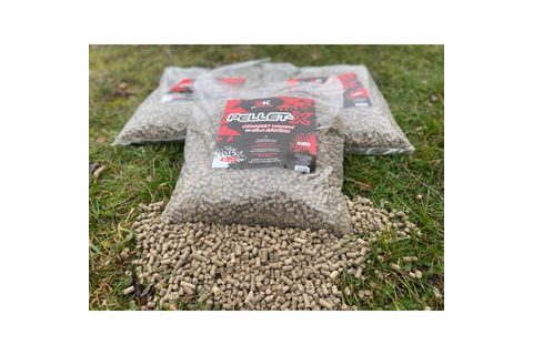 DK Fishing Pelety z mláta Pellet-X 8mm 5kg