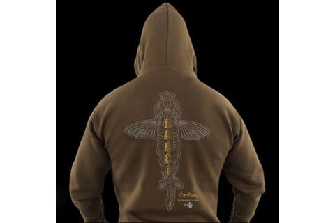 Vass Mikina Carp Rising Hoodie Khaki