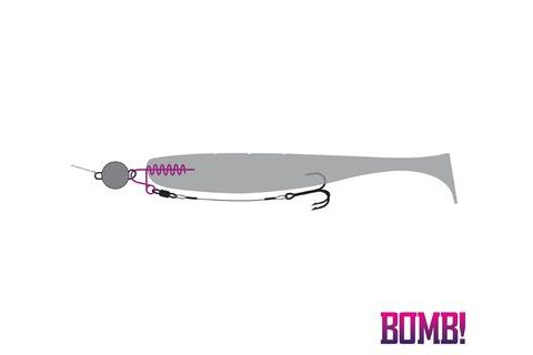Delphin Systém Bomb! Twisto D-lock 5ks