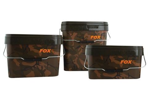 Fox Kbelík plastový Camo Square Bucket 5l