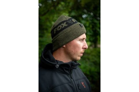 Fox Zimní čepice Collection Beanie Hat Green & Black