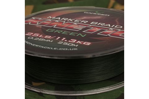 Gardner Splétaná šňůra Kinetic Marker Braid 0.28mm 25lb 250m