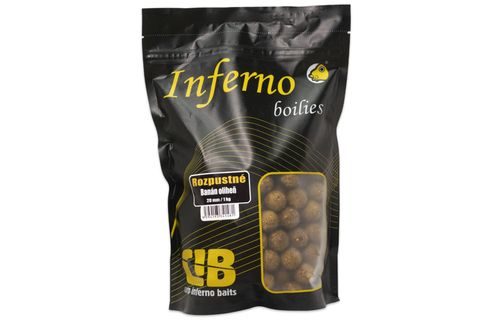 Carp Inferno Rozpustné Boilies Nutra Line Banán/Oliheň