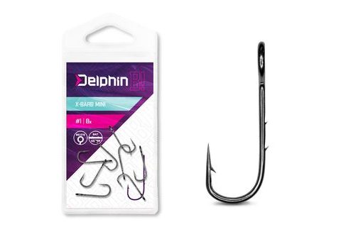 Delphin Háček na čeburašku B! X-Barb Mini 8ks
