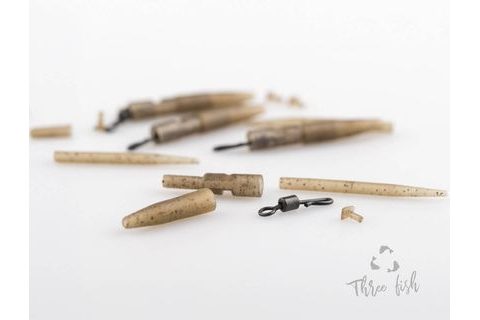 Zfish Závěsky Lead Clip Set & Tail Rubber + QC
