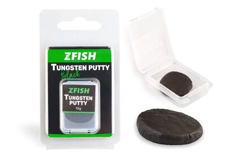 Zfish Plastické Olovo Tungsten Putty Black
