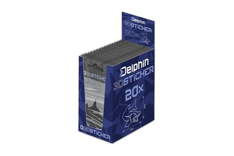 Delphin 3D nálepka Pike