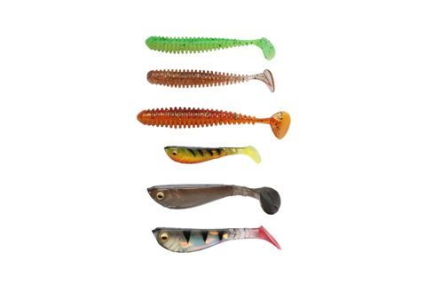 Berkley Sada Gumových nástrach PowerBait Perch Kit 30ks