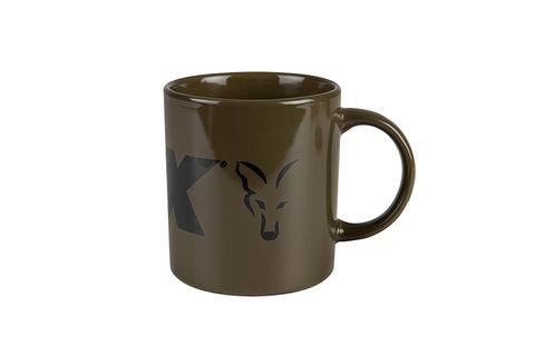 Fox Keramický hrníček s logem Green and Black Logo Ceramic Mug