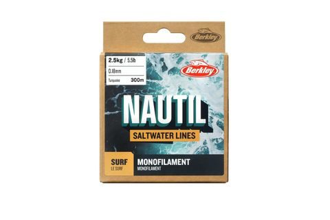 Berkley Vlasec Nautil Surf Monofilament Turquoise 300m