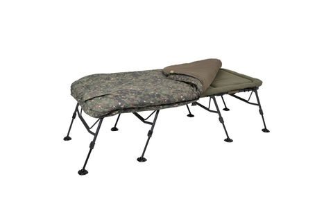 Trakker Lehátko RLX 8 Wide Camo Bed System