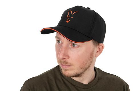 Fox Kšiltovka Collection Baseball Cap Black & Orange