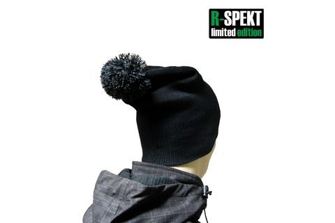 R-Spekt Kulich PomPom Duo beanie style limited edition černý