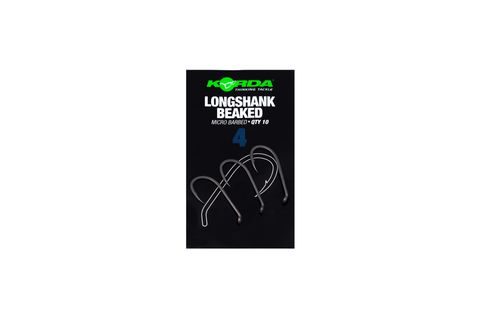 Korda Háčky Longshank Beaked 10ks